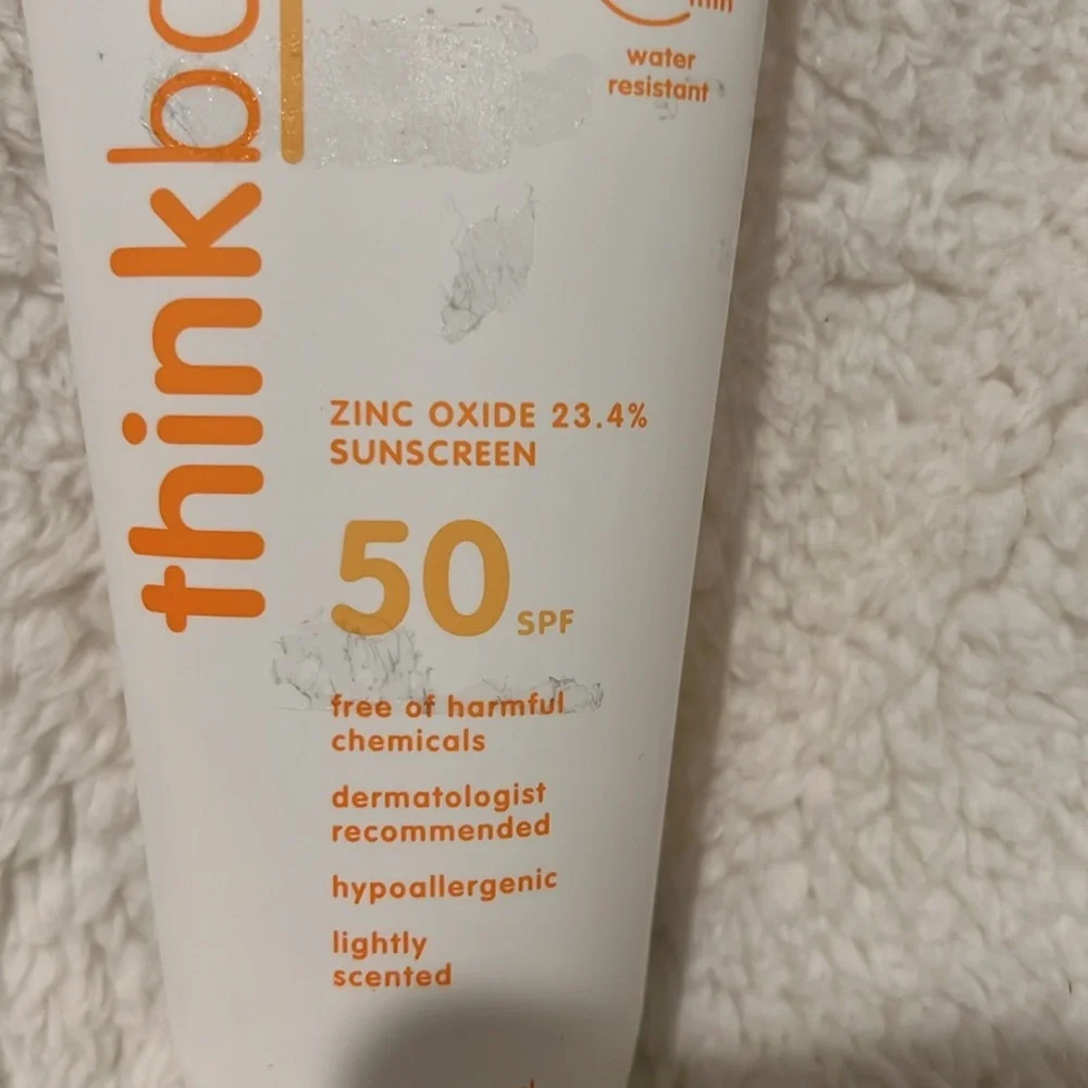 Think baby zinc oxide sunscreen spf 50